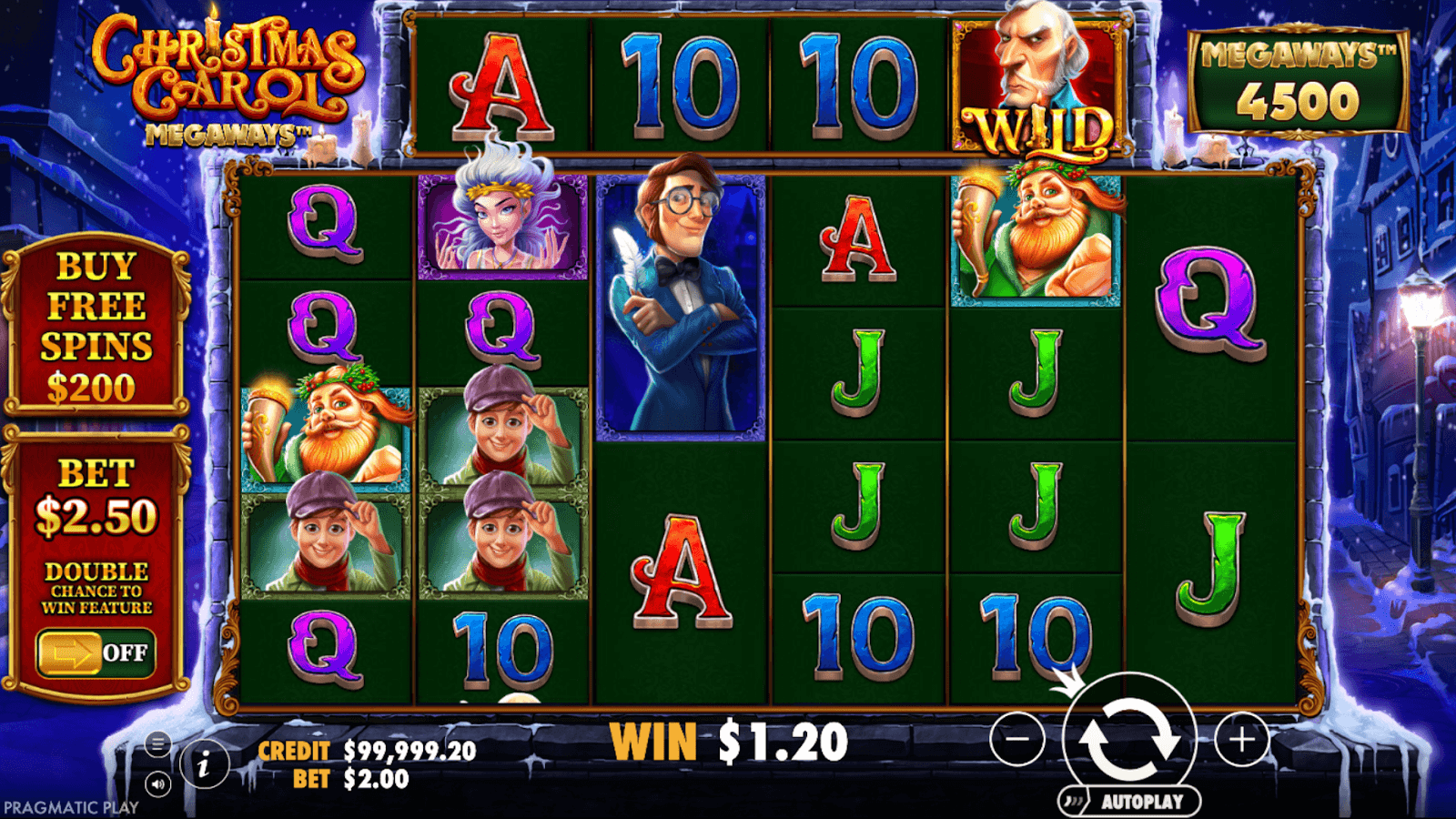Christmas Carol Megaways Pragmatic Play