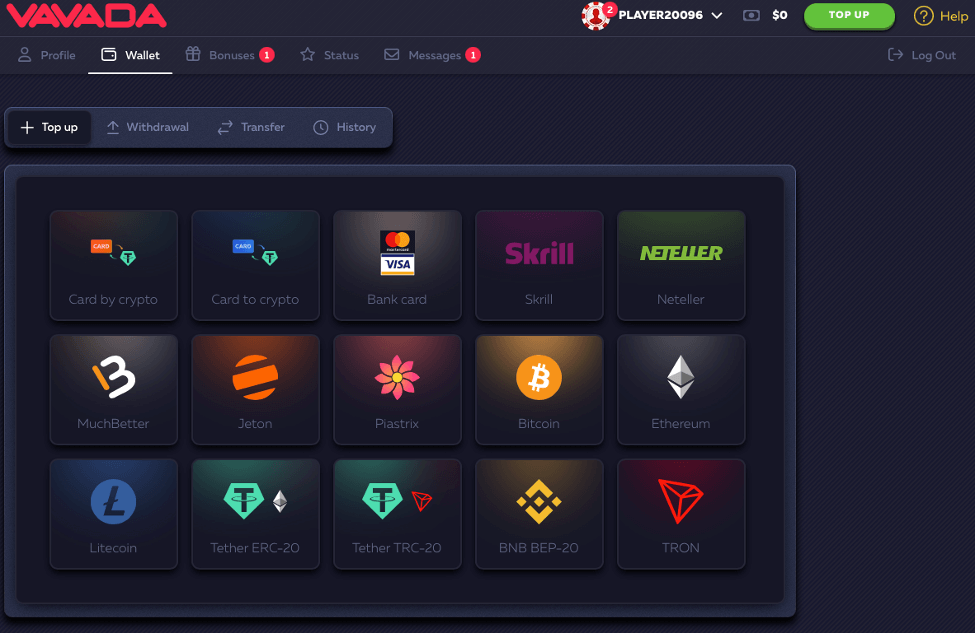 Vavada Casino