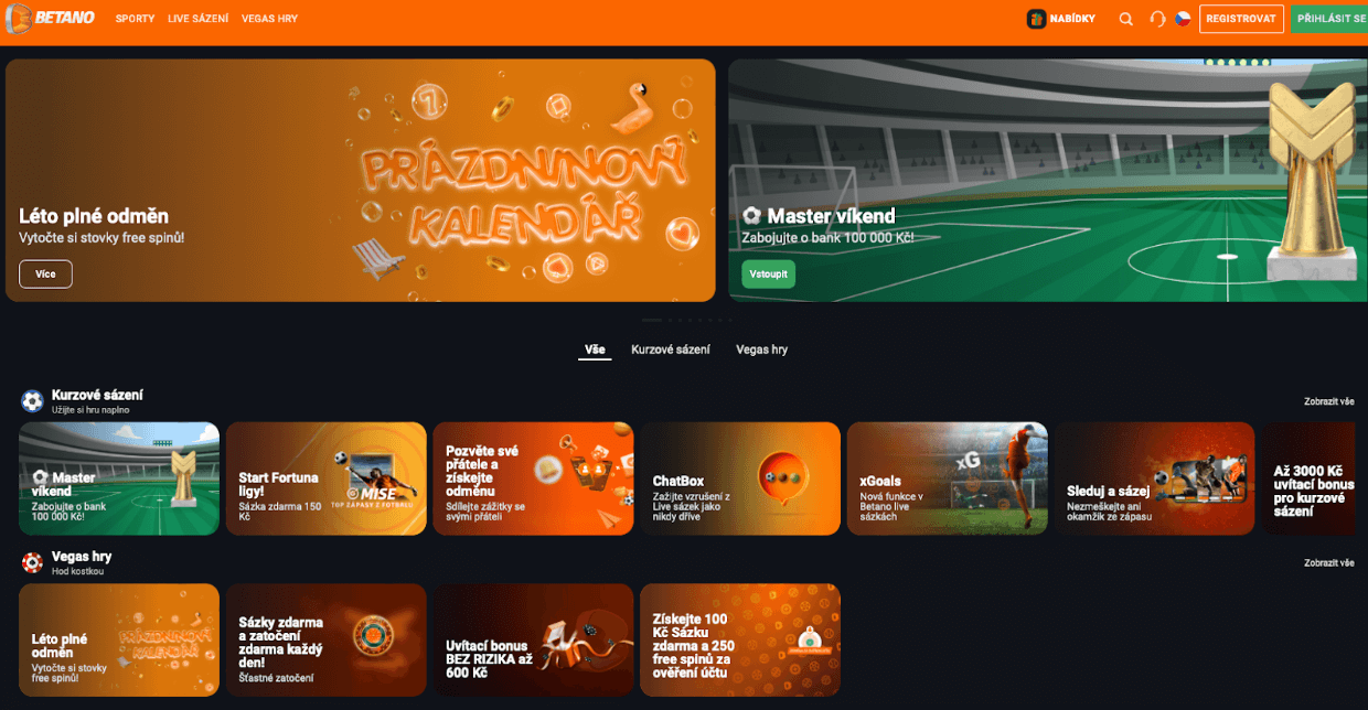 Betano Casino bonusové kódy pro bonus bez vklad