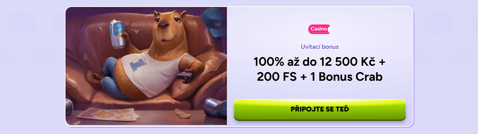 Uvitaci bonus v kasinu Spinbara