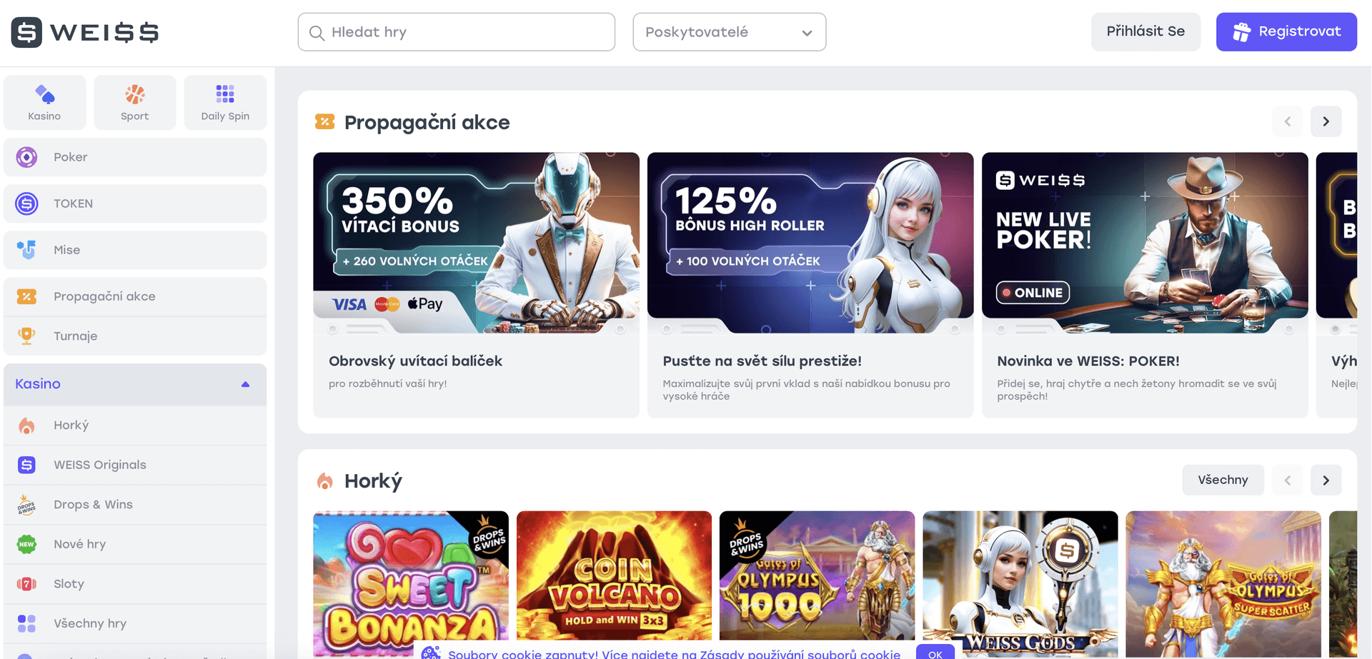 Weiss Casino MainPage Czechia