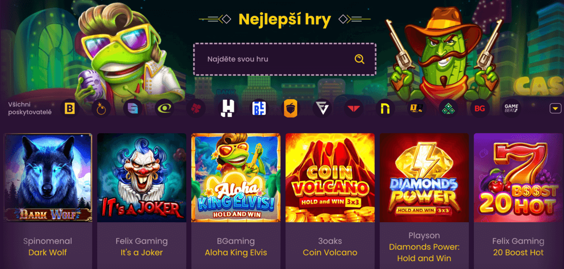 Bizzo Casino hry