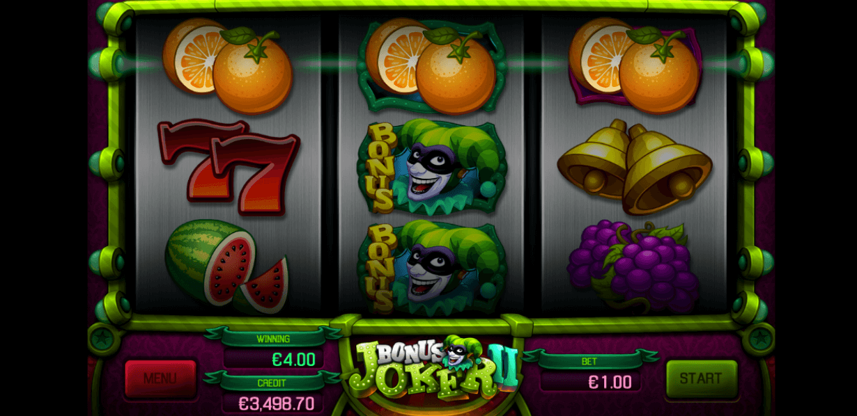 bonus joker 2 symbols