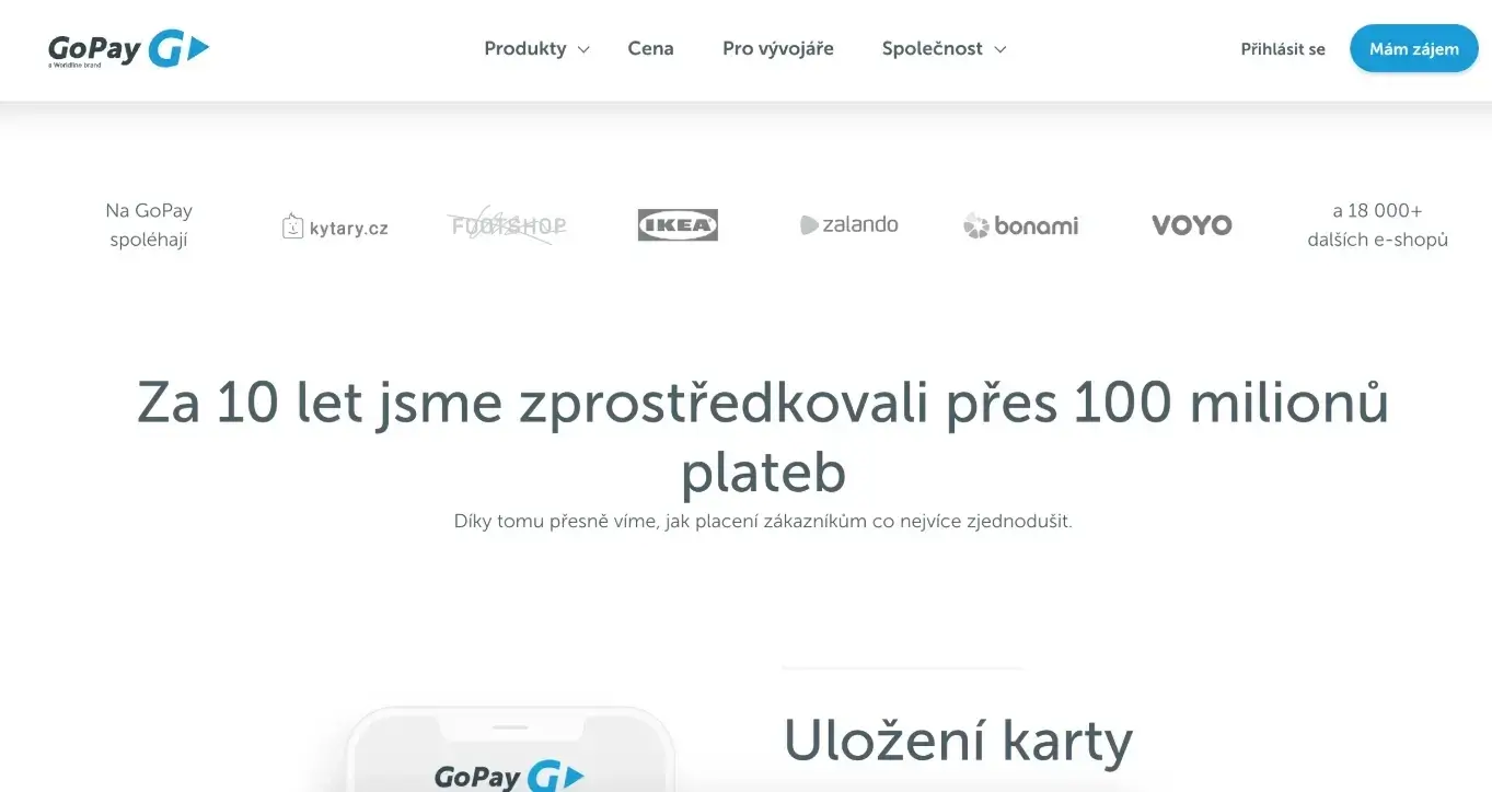 duveryhodnost a statistiky gopay