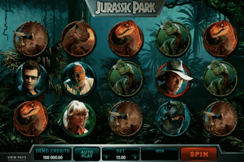 jurassic park microgaming screenshot
