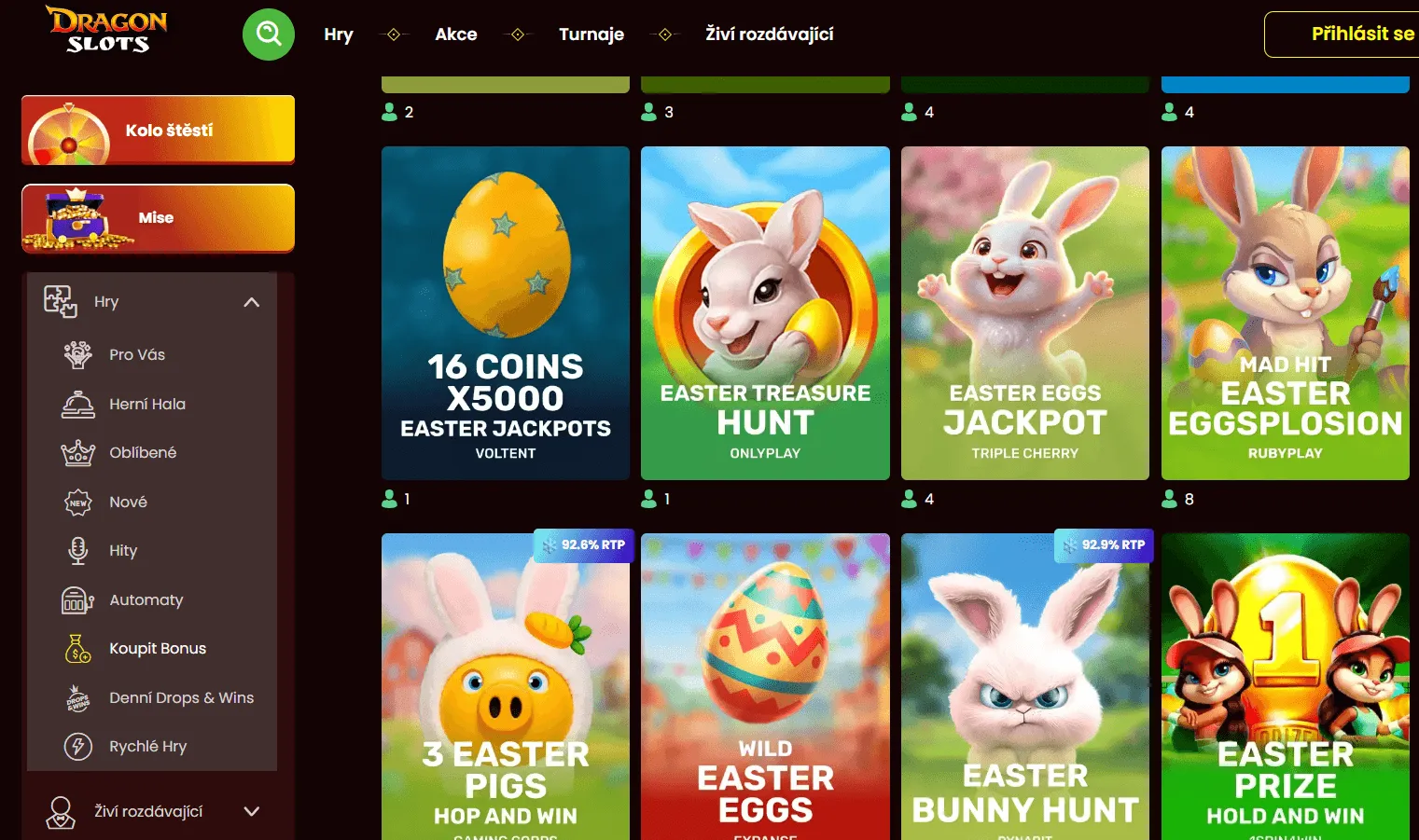 katalog her dragon slots s nabidkou easter treasure hunt easter pigs a wild easter eggs s rtp indikatory