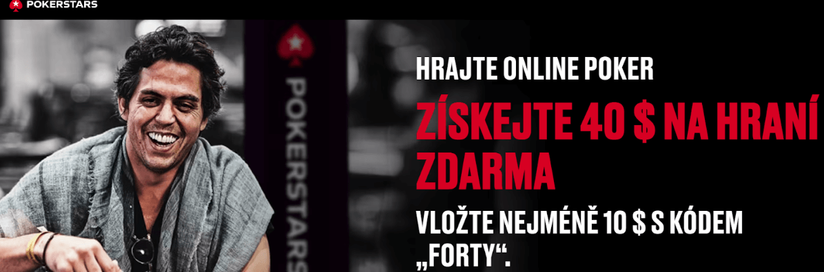 Pokerstars Uvítací bonus