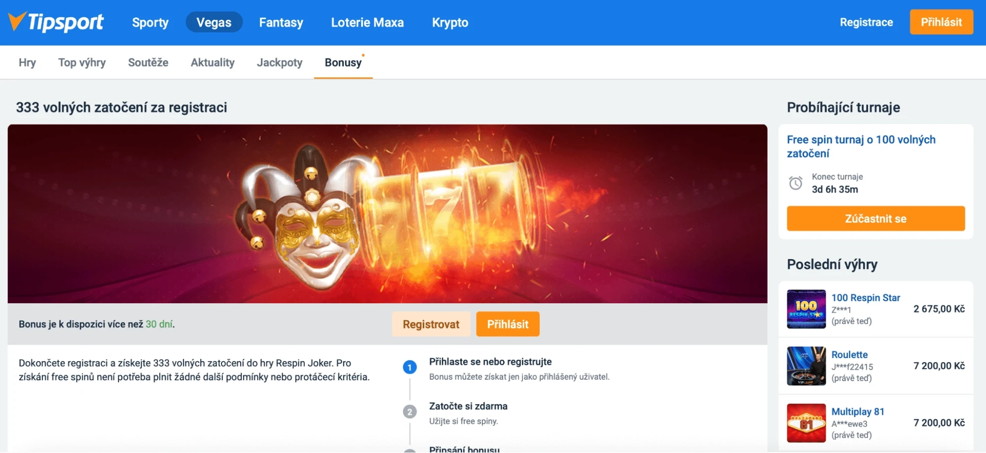 tipsport-vegas-333-volnych-zatoceni